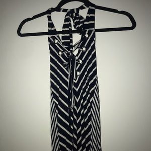 Sailor stripped maxi dress